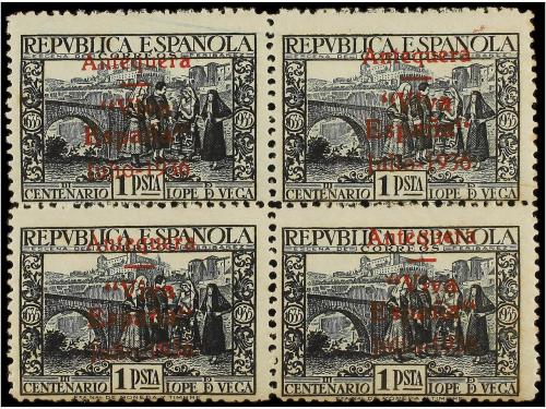 ** ESPAÑA E. LOCALES PATRIOTICAS: ANTEQUERA. Ed. 19/22. SERI