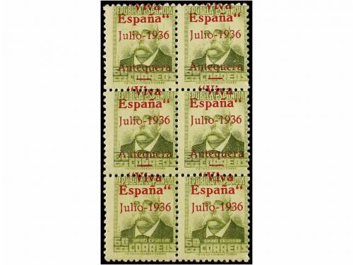 * ESPAÑA E. LOCALES PATRIOTICAS: ANTEQUERA. Ed. 1/13 (6). Ju