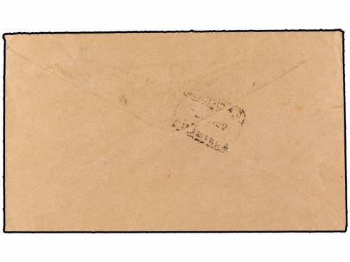 ✉ ESPAÑA GUERRA CIVIL. 1939 (30 Mayo). DERBY a ESPAÑA. Sobre