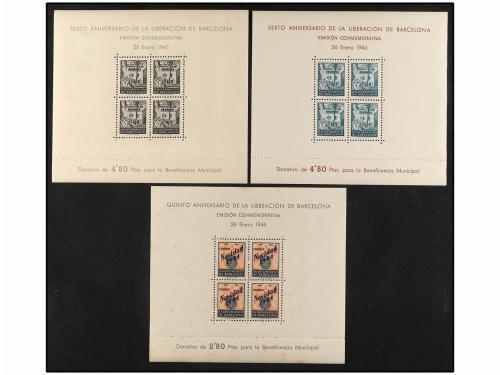 ** LOTES y COLECCIONES. AYUNTAMIENTO DE BARCELONA. Conjunto 