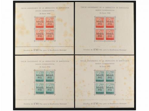 LOTES y COLECCIONES. AYUNTAMIENTO DE BARCELONA. H.B. NAVIDAD