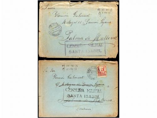 LOTES y COLECCIONES. GUERRA CIVIL. 1938-39. 14 cartas o tarj