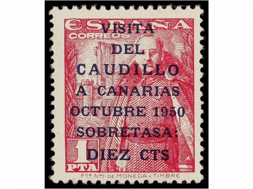 ** ESPAÑA. Ed. 1083A/B. CANARIAS CORREO. I TIRADA. Serie com