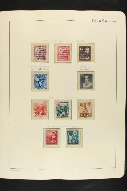 LOTES y COLECCIONES. ESPAÑA. 1950-1999. En dos tomos FARO. C