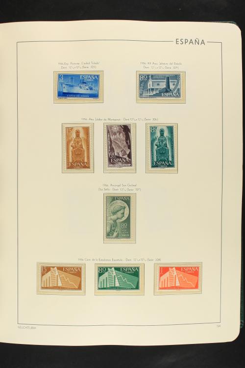 LOTES y COLECCIONES. ESPAÑA. 1950-1999. En dos tomos FARO. C