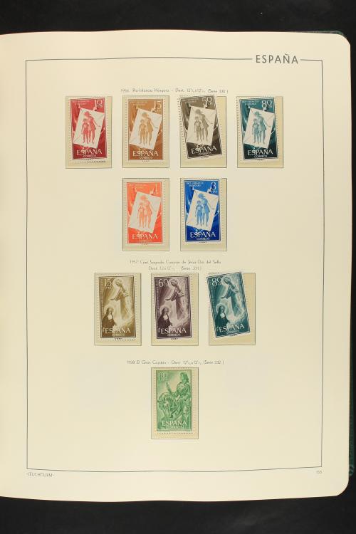 LOTES y COLECCIONES. ESPAÑA. 1950-1999. En dos tomos FARO. C