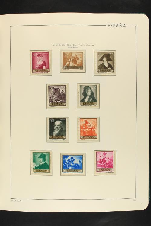 LOTES y COLECCIONES. ESPAÑA. 1950-1999. En dos tomos FARO. C