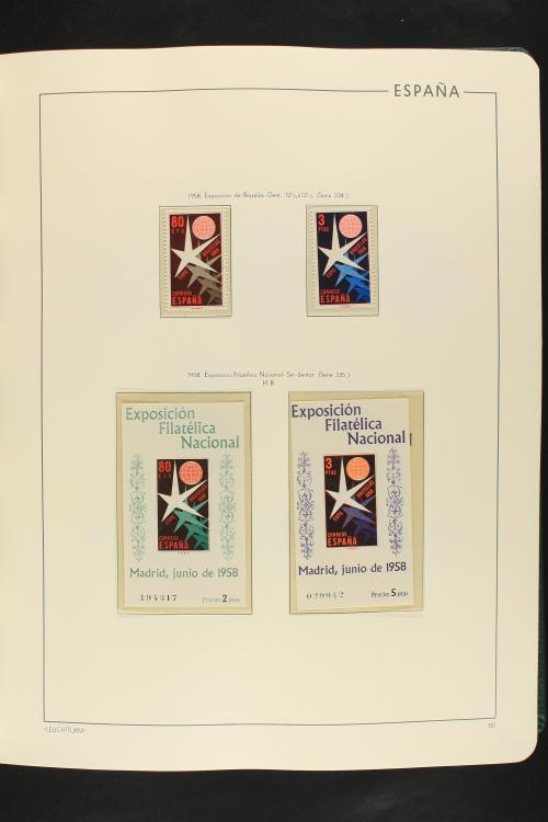 LOTES y COLECCIONES. ESPAÑA. 1950-1999. En dos tomos FARO. C