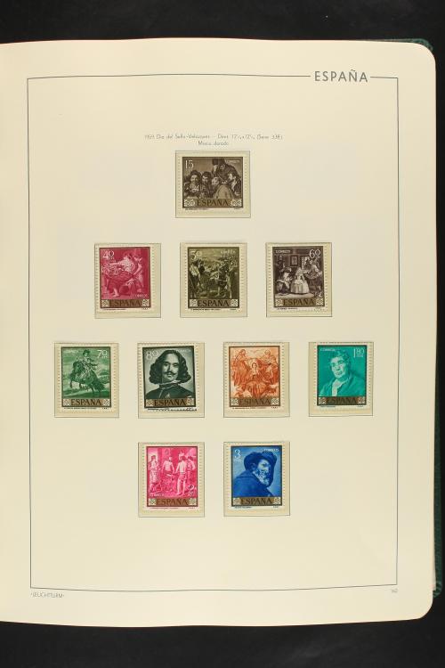 LOTES y COLECCIONES. ESPAÑA. 1950-1999. En dos tomos FARO. C