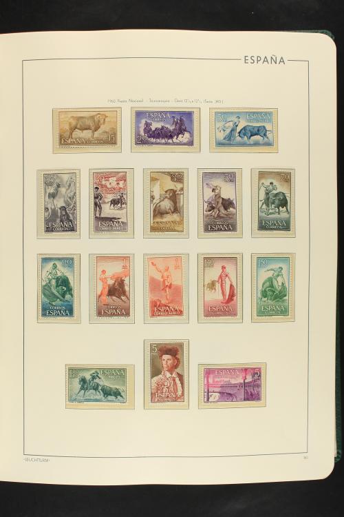 LOTES y COLECCIONES. ESPAÑA. 1950-1999. En dos tomos FARO. C