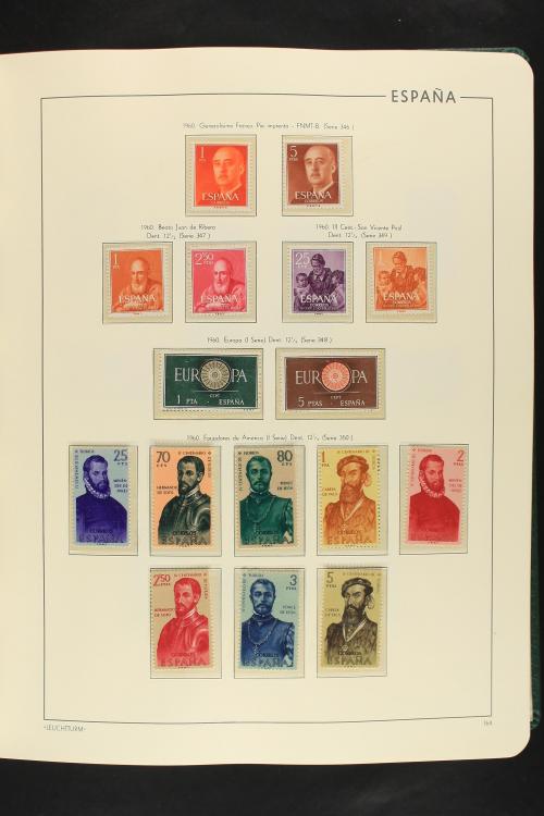 LOTES y COLECCIONES. ESPAÑA. 1950-1999. En dos tomos FARO. C