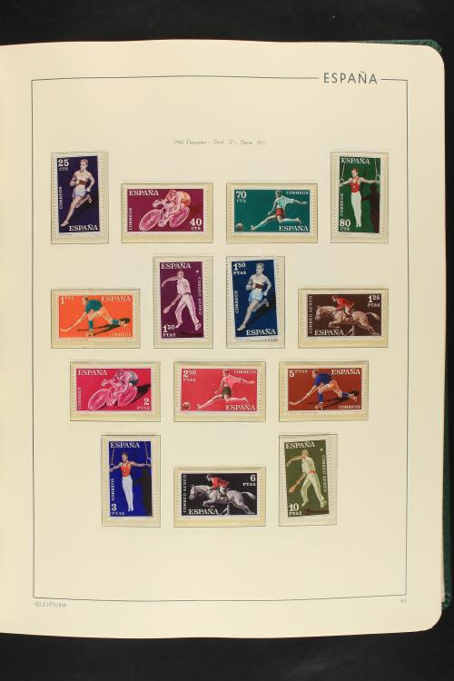 LOTES y COLECCIONES. ESPAÑA. 1950-1999. En dos tomos FARO. C