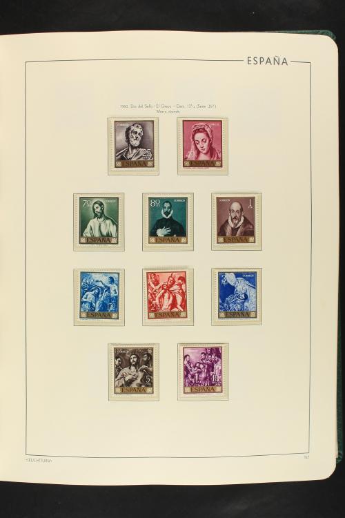 LOTES y COLECCIONES. ESPAÑA. 1950-1999. En dos tomos FARO. C