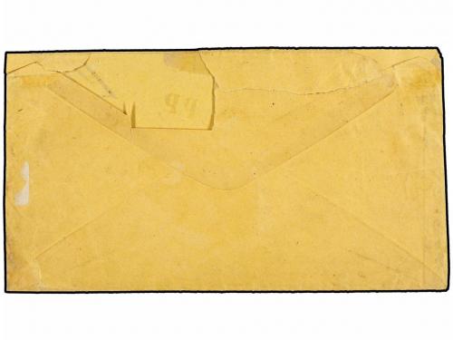 ✉ ITALIA. 1876. VARESE to LIMA. 20 cts. blue and 60 cts. lil