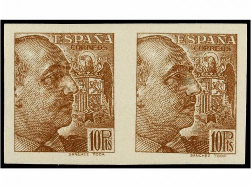 ** ESPAÑA. Ed. 867/78s. SERIE COMPLETA en parejas SIN DENTAR