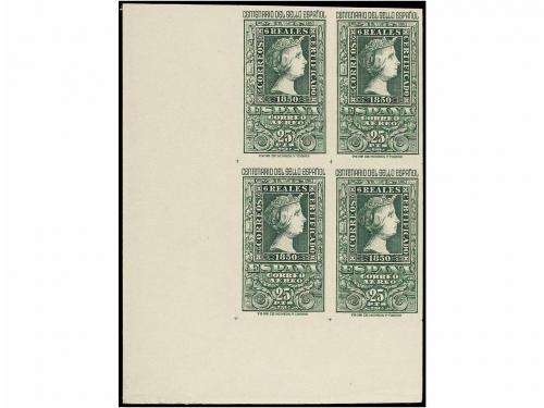 ** ESPAÑA. Ed. 1075/82. CENTENARIO. Serie completa en bloque