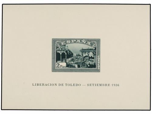 ** ESPAÑA. Ed. 838/39. HB SIN DENTAR. LUJO. Cert. CEM. 