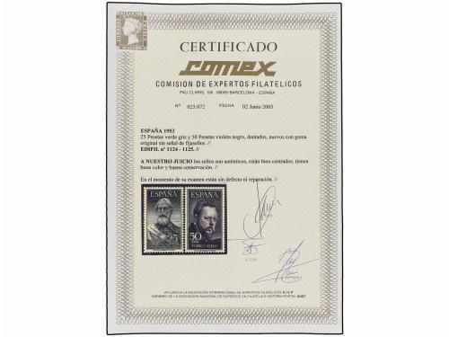 ** ESPAÑA. Ed. 1124/25. LEGAZPI y SOROLLA. Serie completa. L