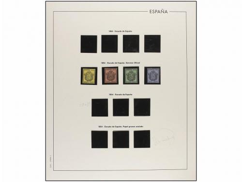 LOTES y COLECCIONES. 1855-1900. ESPAÑA. Colección prácticame