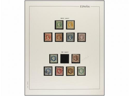LOTES y COLECCIONES. 1855-1900. ESPAÑA. Colección prácticame
