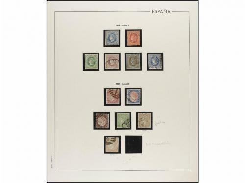 LOTES y COLECCIONES. 1855-1900. ESPAÑA. Colección prácticame