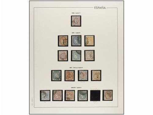 LOTES y COLECCIONES. 1855-1900. ESPAÑA. Colección prácticame
