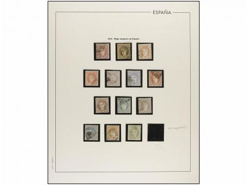 LOTES y COLECCIONES. 1855-1900. ESPAÑA. Colección prácticame