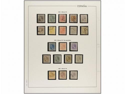 LOTES y COLECCIONES. 1855-1900. ESPAÑA. Colección prácticame