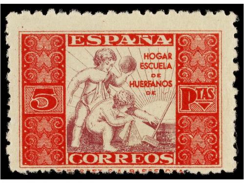 ** ESPAÑA: BENEFICENCIA. Ed. 1/8. SERIE COMPLETA en colores 