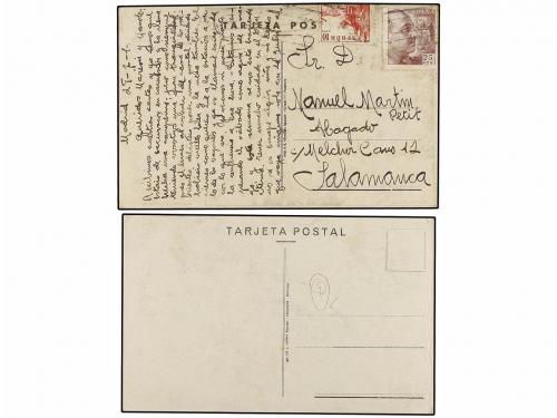 ✉ ESPAÑA GUERRA CIVIL. AUXILIO DE INVIERNO. Dos Tarjetas pos