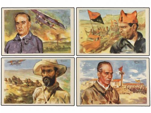 ✉ ESPAÑA GUERRA CIVIL. JUEGO COMPLETO. Edición de la CRUZ RO