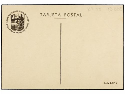 ✉ ESPAÑA GUERRA CIVIL. Tarjeta Postal "¡Con disciplina se de