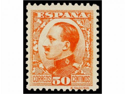 ** ESPAÑA. Ed. 490/98 + 497A. SERIE COMPLETA con el 40 cts. 