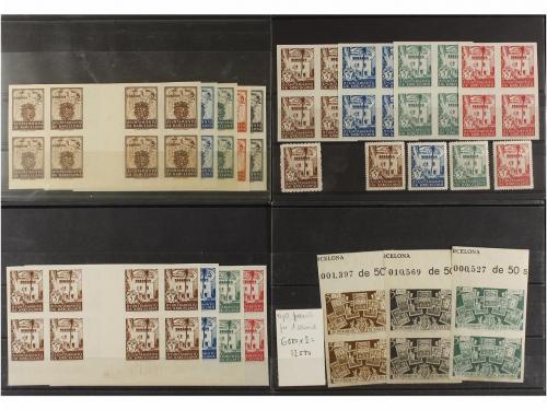 LOTES y COLECCIONES. AYUNTAMIENTO DE BARCELONA. Conjunto de 