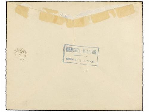 ✉ ESPAÑA E. LOCALES PATRIOTICAS: SAN SEBASTIAN. Ed. 23, 26/3