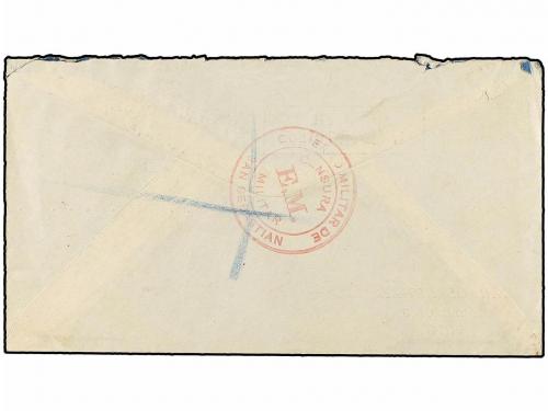 ✉ ESPAÑA GUERRA CIVIL. 1938. SAN SEBASTIAN a GRAN BRETAÑA. 5