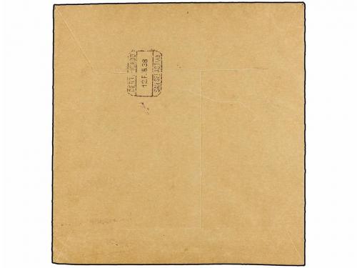 ✉ ESPAÑA GUERRA CIVIL. 1938. BURGOS a BILBAO y SAN SEBASTIAN