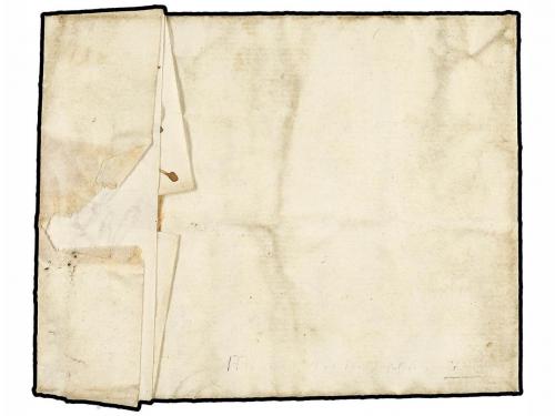 ✉ ESPAÑA: PREFILATELIA. 1778. CADAQUÉS a CELRÀ. Marca CATALU