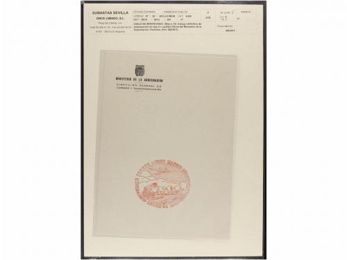 ✉ ESPAÑA. CORREO AÉREO. VUELOS RELACIONADOS CON ESPAÑA. Cole