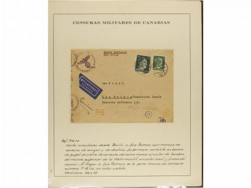 ✉ ESPAÑA. CORREO AÉREO. VUELOS RELACIONADOS CON ESPAÑA. Cole