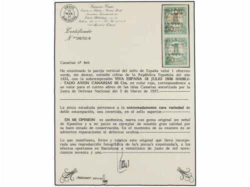 LOTES y COLECCIONES. AVIÓN CANARIAS. Colección acumulación e