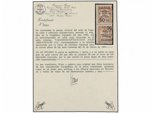 LOTES y COLECCIONES. AVIÓN CANARIAS. Colección acumulación e