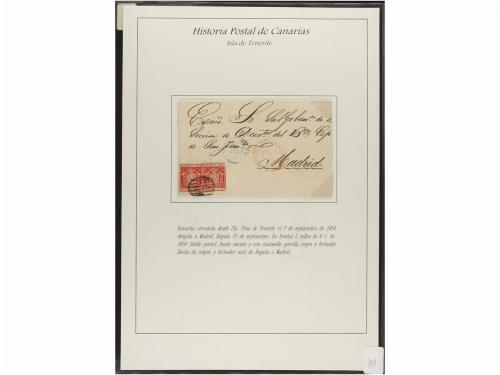 ESPAÑA: PREFILATELIA. HISTORIA POSTAL DE LAS ISLAS CANARIAS.