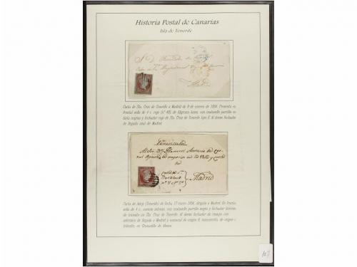 ESPAÑA: PREFILATELIA. HISTORIA POSTAL DE LAS ISLAS CANARIAS.