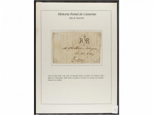 ESPAÑA: PREFILATELIA. HISTORIA POSTAL DE LAS ISLAS CANARIAS.