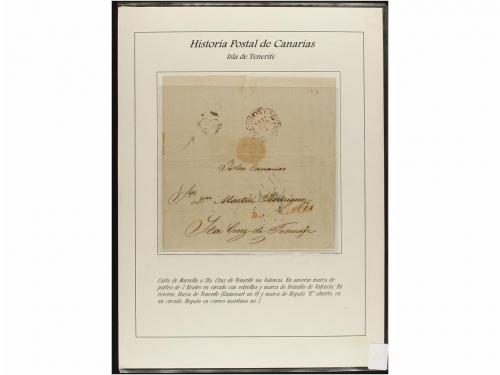 ESPAÑA: PREFILATELIA. HISTORIA POSTAL DE LAS ISLAS CANARIAS.