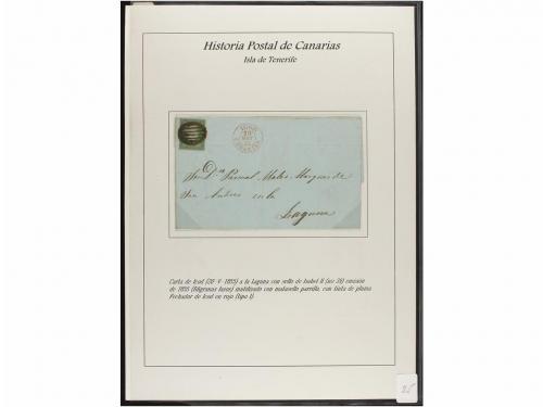 ESPAÑA: PREFILATELIA. HISTORIA POSTAL DE LAS ISLAS CANARIAS.