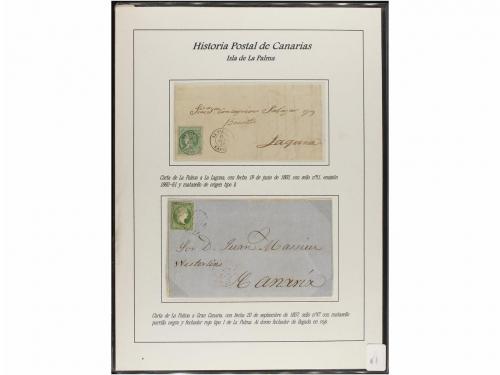 ESPAÑA: PREFILATELIA. HISTORIA POSTAL DE LAS ISLAS CANARIAS.
