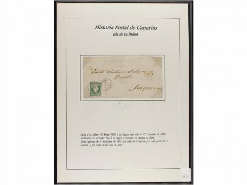 ESPAÑA: PREFILATELIA. HISTORIA POSTAL DE LAS ISLAS CANARIAS.