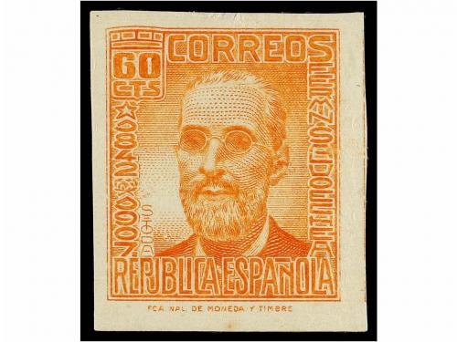 ** ESPAÑA. Ed. 731/40s. SERIE COMPLETA SIN DENTAR. LUJO. Cat